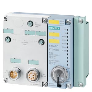 6ES7516-2GN00-0AB0 SIMATIC DP, CPU 1516PRO F-2 PN for ET 200pro, Central processing unit with work memory 1.5 MB for program and 5 MB for data, 1st interface: PROFINET IRT with 3-port switch, 2nd interface: PROFINET RT, 10 ns bit performance, degree of pr