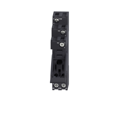 RGZE1S35M Harmony, Socket with clamp, for RXG1 relays, 10 A, screw connectors, separate contact