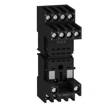 RXZE2M114M Socket, Harmony, for RXM2 RXM4 relays, screw connectors, mixed contact