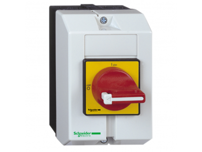 VCF01GE TeSys Vario enclosed, emergency switch disconnector, 16A, IP65