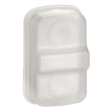 ZBA710 Harmony XB4, Silicone boot for flush and projecting double-headed push button Ø22, clear