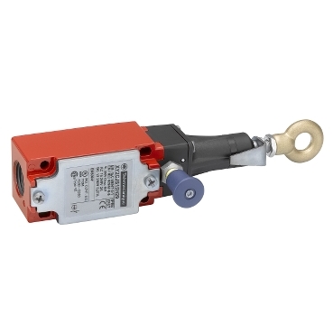 XY2CJS15 Latching emergency stop rope pull switch, Telemecanique rope pull switches XY2C, e XY2CJ, straight, 1NC+1 NO, Pg13.5