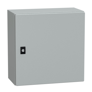 NSYCRN54200P Spacial CRN plain door with mount.plate. H500xW400xD200 IP66 IK10 RAL7035..