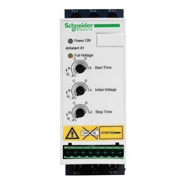 ATS01N209QN soft starter for asynchronous motor - ATS01 - 9 A - 380..415 V - 4 KW