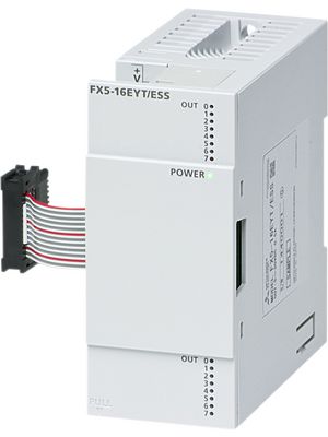 FX5-16EYT/ESS FX5;I/O Extension;16 Transistor Outputs;source Mitsubishi