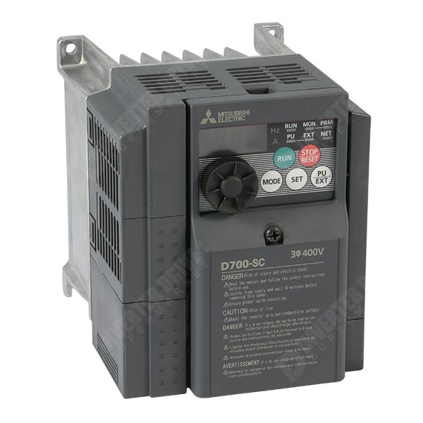 Inverter; Rated Power: 0,75kW; 3x380-480V; Rated Current: 2,2A@50°C; IP20