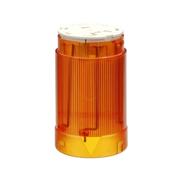 XVMC35 Harmony XVM, Illuminated unit for modular tower lights, plastic, orange, Ø45, for bulb BA 15d, = 230 V AC/DC