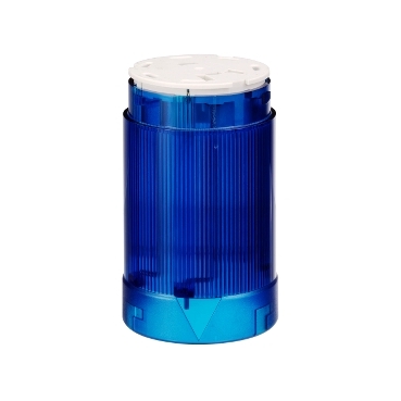XVMC36 Harmony XVM, Illuminated unit for modular tower lights, plastic, blue, Ø45, for bulb BA 15d, <= 230 V AC/DC