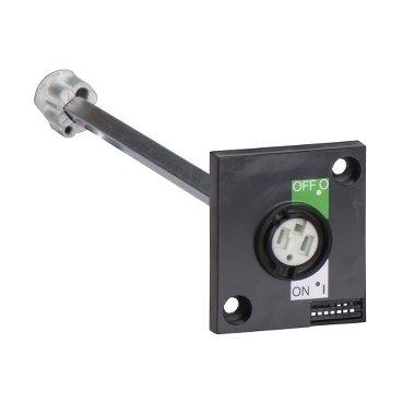 28943 rotary handle, Compact INS40 to 160, black handle, right side