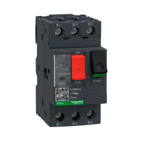 GV2ME14 Motor circuit breaker, TeSys Deca, 3P, 6-10 A, thermal magnetic, screw clamp terminals