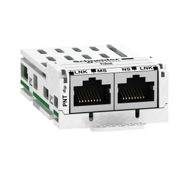 VW3A3627 communication module Profinet, Altivar, 100Mbits, 2 x RJ45 connectors