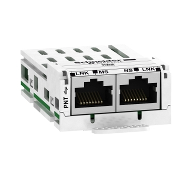 VW3A3627 communication module Profinet, Altivar, 100Mbits, 2 x RJ45 connectors