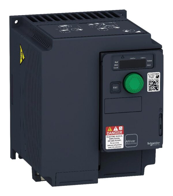 ATV320U40N4C variable speed drive, ATV320, 4 kW, 380…500 V, 3 phases, compact