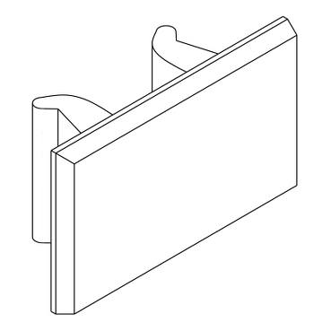 RSLZ5 Harmony, Clip-in legends, for RSL/SSL sockets, plastic