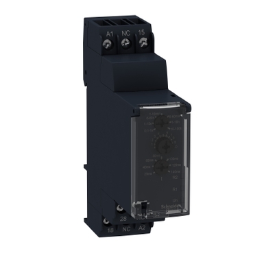 RE22R1QMQ Modular timing relay, Harmony, 8A, 1CO, 0.05 s…300h, star delta, 230…440V AC