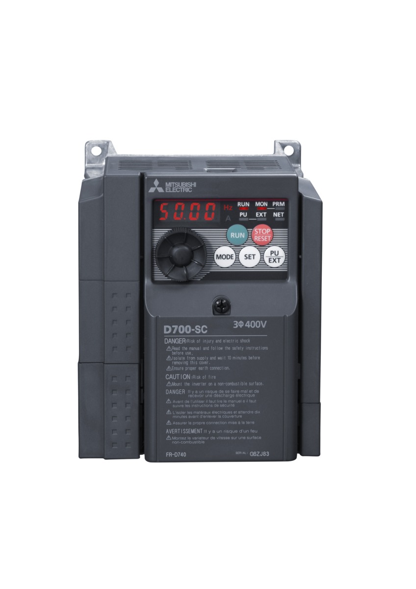 Inverter; Rated Power: 0,4kW; 3x380-480V; Rated Current: 1,2A@50°C; IP20