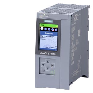 6ES7516-3FP03-0AB0 SIMATIC S7-1500F, CPU 1516F-3 PN/DP, central processing unit with work memory 3 MB for program and 7.5 MB for data 1st interface: PROFINET IRT with 2-port switch, 2nd interface: PROFINET RT, 3rd interface: PROFIBUS, 6 ns bit performance