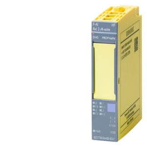 6ES7136-6RA00-0BF0 SIMATIC DP, Electronics module f. ET200SP, F-RQ 1x 24 V DC/24..230VAC/5A ST, 20 mm overall width, 1 relay output (2 NO) Summation output current 5 A, load voltage 24 V DC and 24.. 230 V AC, Can be used up to PL E (ISO 13849-1: 2008)/ SI