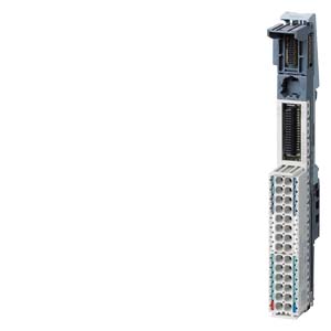 6ES7193-6BP20-0BA0 SIMATIC ET 200SP, BaseUnit BU15-P16+A10+2B, BU type A0, Push-in terminals, with 10 AUX terminals, bridged to the left, WxH: 15 mmx141 mm