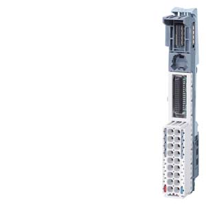 6ES7193-6BP00-0BA1 SIMATIC ET 200SP, BaseUnit BU15-P16+A0+2B/T, BU type A1, Push-in terminals, without AUX terminals, bridged to the left, WxH: 15x 117 mm, with temperature acquisition