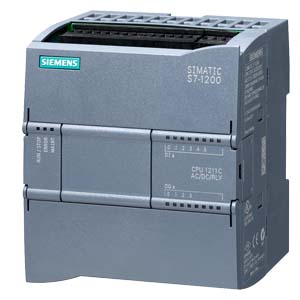 6ES7211-1HE40-0XB0 SIMATIC S7-1200, CPU 1211C, compact CPU, DC/DC/relay, onboard I/O: 6 DI 24 V DC; 4 DO relay 2A; 2 AI 0-10 V DC, Power supply: DC 20.4-28.8V DC, Program/data memory 50 KB