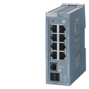 6GK5216-0BA00-2AB2 SCALANCE XB216 managed layer 2 IE switch, 16X 10/100 Mbit/s RJ45 ports, 1x console port, diagnostics LED redundant power supply IEC 62443-4-2 certified; temperature range 0 °C to +60 °C; DIN-rail mounting, PROFINET IO device Ethernet/IP