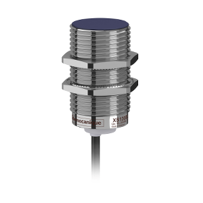 XS130BLPAL2 Inductive sensor XS1 M30, L57mm, brass, Sn10mm, 12..24VDC, cable 2m
