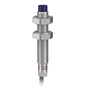 XS208BLPAL2 Inductive sensor XS2 M8, L42mm, brass, Sn2.5 mm, 12..24VDC, cable 2m