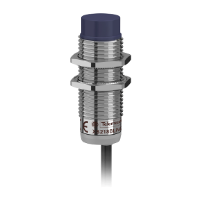 XS218BLPAL2 Inductive sensor XS2 M18, L53mm, brass, Sn8mm, 12..24VDC, cable 2m