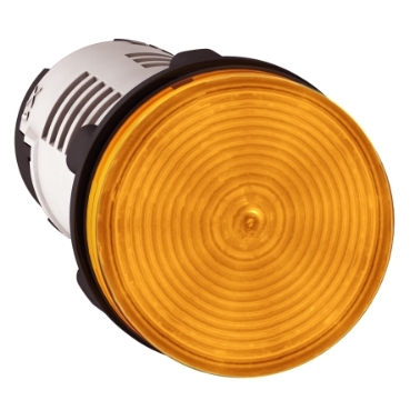 XB7EV08MP Harmony XB7, Monolithic pilot light, plastic, orange, Ø22, integral LED, 230…240 V AC