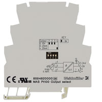 MAS PT100 0...100C signal converter (PT100-0-10V/0-5V/ 0-20ma/4-20ma) WEIDMÜLLER