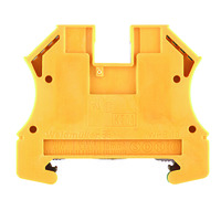 WPE 10 PE terminal, Screw connection, 10 mm², 1200 A (10 mm²), Green/yellow