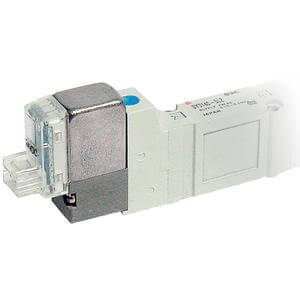 SY5220-5DZ-01F-Q 5 PORT SOLENOID VALVE