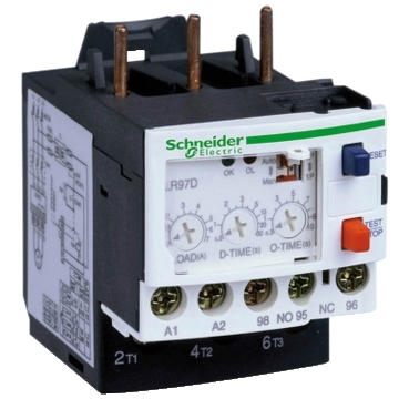 LR97D07B Electronic overcurrent relay, TeSys LR97D, 24VAC/DC, 1.2 to 7A, 1C/O