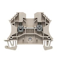 WDU 4 Feed-through terminal block, Screw connection, dark beige, 4 mm² 1020100000
