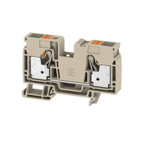 A2C 16 Feed-through terminal, PUSH IN, 16 mm², 1000 V, 76 A, dark beige 	2494000000