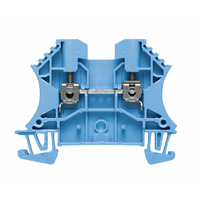 WDU 4 BL Feed-through terminal block, Screw connection, blue, 4 mm² 1020180000
