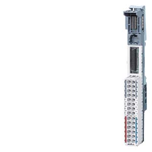 6ES7193-6BP40-0DA1 SIMATIC ET 200SP, BaseUnit BU15-P16+A0+12D/T, BU type A1, Push-in terminals, with 2x 5 add-on terminals, New load group, WxH: 15 mm x 141 mm, with temperature acquisition