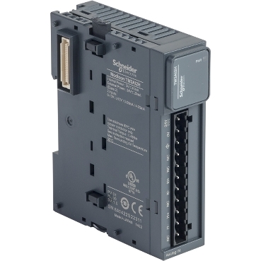 TM3AI2H Analog input module, Modicon TM3, 2 inputs high resolution (screw) 24 VDC