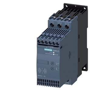 3RW3028-1BB04 SIRIUS soft starter S0 38 A, 18.5 kW/400 V, 40 °C 200-480 V AC, 24 V AC/DC Screw terminals