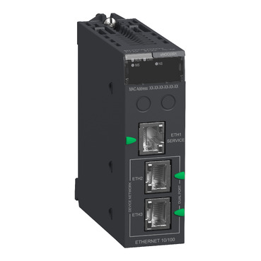 BMENOC0301 Communication module, Modicon M580, Ethernet 3 port Ethernet