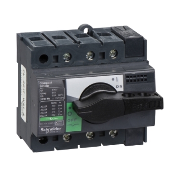 28904 switch-disconnector Compact INS80 – 3 poles – 80 A