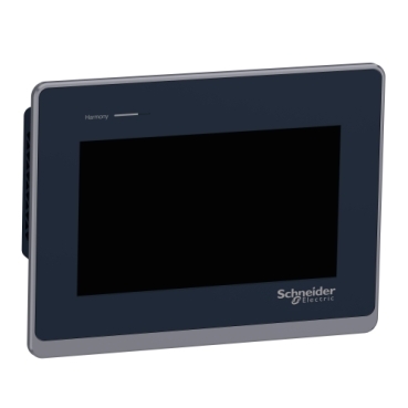 HMIST6400 Touch panel screen, Harmony ST6, 7"W display, 2COM, 2Ethernet, USB host&device, 24 VDC