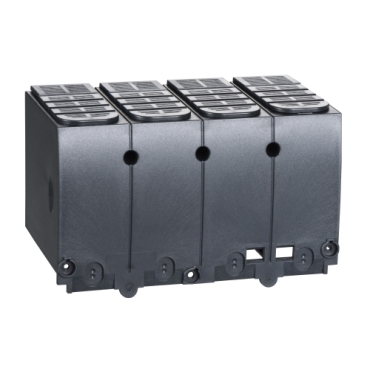 LV429518 long terminal shield - 4 poles - <= 250A