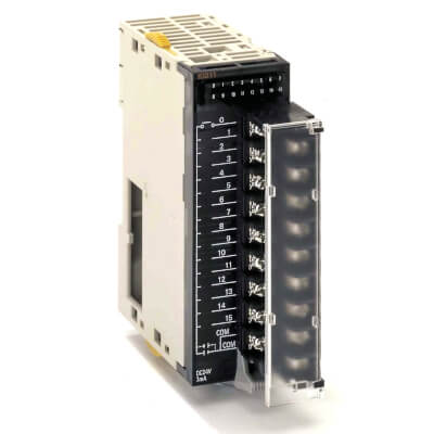 CJ1W-ID211 Digital input unit, 16 x 24 VDC inputs, screw terminal