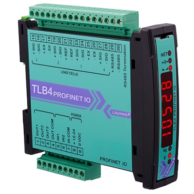 TLB4 PROFINET IO DIGITAL WEIGHT TRANSMITTER (RS485 - PROFINET IO)