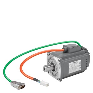 1FL6042-2AF21-1LB1 SIMOTICS S-1FL6 Operating voltage 230 V 3 AC PN=0.75 kW; NN=3000 rpm M0=2.39 Nm; MN=2.39 Nm Shaft height 40 mm Encoder absolute 20-bit (12-bit multi-turn) with feather key Tolerance N with holding brake Degree of protection IP65 with se