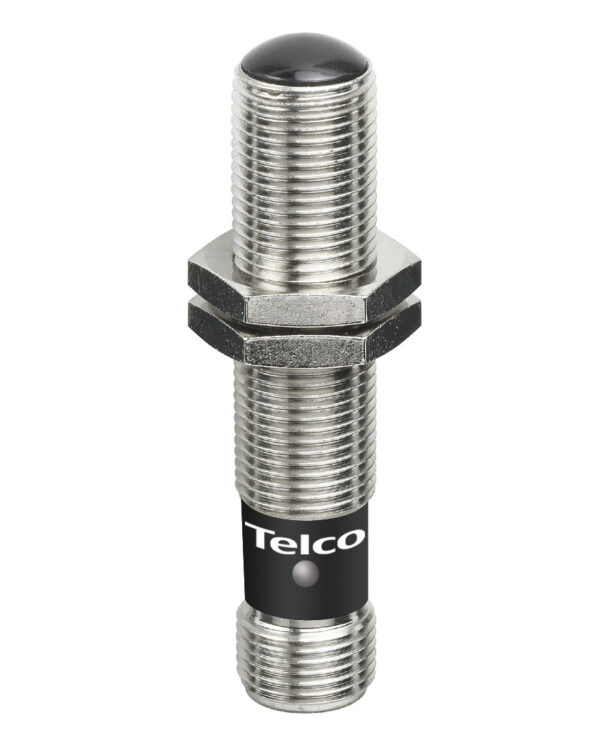 LT 110L TB58 J REMOTE PHOTOELECTRIC SYSTEM, TRANSMITTER, 40M RANGE, NICKEL PLATED BRASS, WITH LED, 4PIN , M12 PLUG, IP67