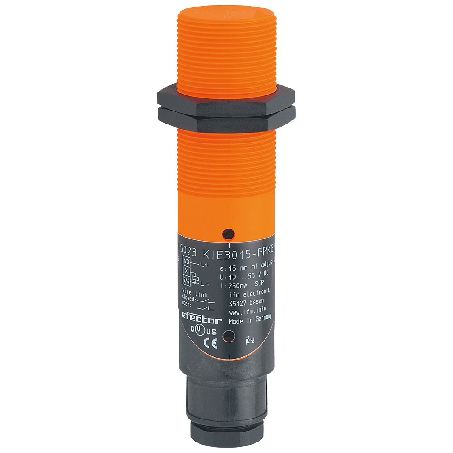 KI5023 IFM Capacitive sensor KIE3015-FPKG/NI/55V