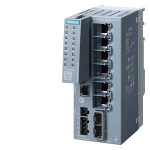 6GK5206-2GS00-2AC2 SCALANCE XC206-2SFP G manageable Layer 2 IE switch; IEC 62443-4-2 certified; 6x 10/100/1000 Mbit/s RJ45 ports; 2x 1000 Mbit/s SFP; 1x console port; diagnostics LED; redundant power supply; temperature range -40 °C to +70 °C; assembly: D